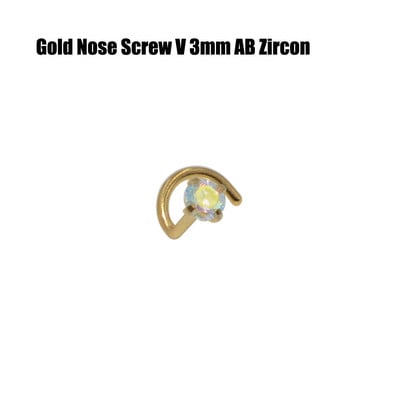 10 buc 2mm și 3mm Gem Nose Stud Steptum Nose Bone Stud Cârlige Bar Pin șurub inele pentru corp Piercing Bijuterii din oțel inoxidabil