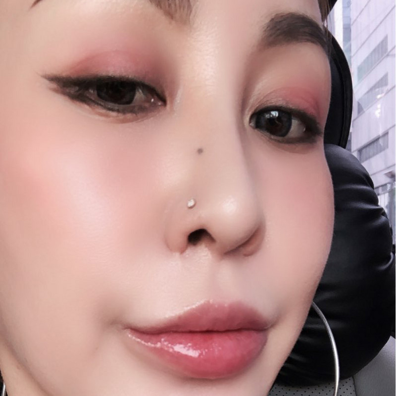 10 buc 2mm și 3mm Gem Nose Stud Steptum Nose Bone Stud Cârlige Bar Pin șurub inele pentru corp Piercing Bijuterii din oțel inoxidabil