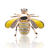 Eșarfă Bijuterii Broșă Ace SUNSPICE Cristal Moda Animal 2019 Femei Copii Verde Albastru Roșu Piatră naturală Rășină Cadou de nuntă de petrecere