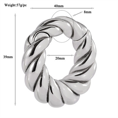 1PC din oțel inoxidabil Scorpion șarpe picătură de apă lună magnet pentru urechi greutăți expansoare grele targă dopuri calibre corp piercing bijuterii