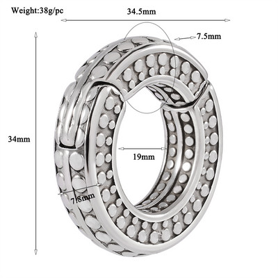 1PC din oțel inoxidabil Scorpion șarpe picătură de apă lună magnet pentru urechi greutăți expansoare grele targă dopuri calibre corp piercing bijuterii
