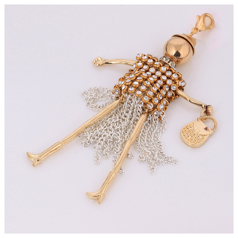 breloc cu ciucuri pentru femei, breloc de cristal, pandantiv cu farmec, brelocuri cu strasuri, geantă de bijuterii