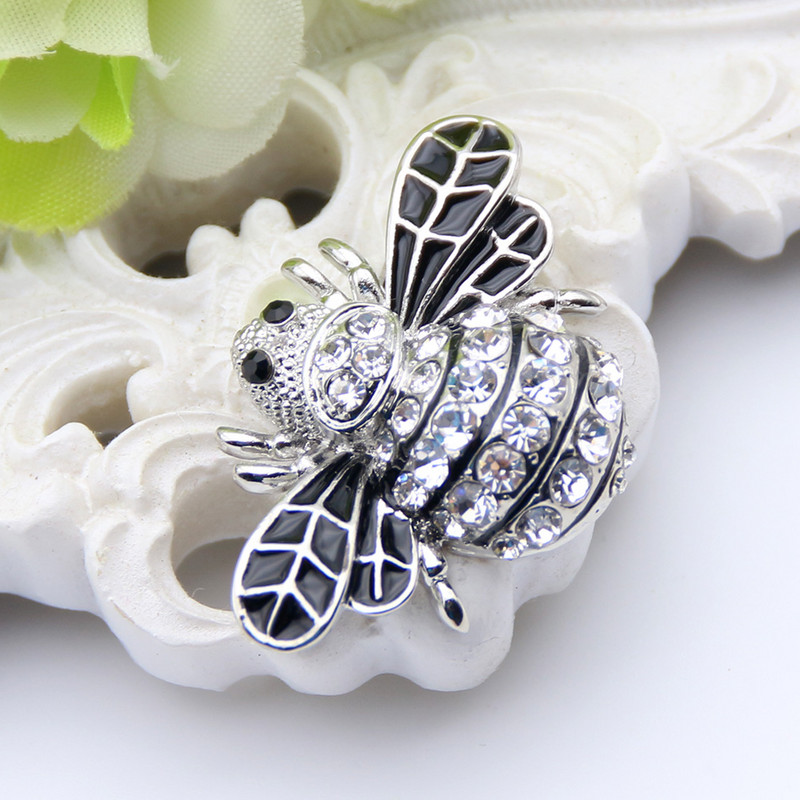 Kiváló minőségű méh brossok zománcozott esmalte brossok Pin arany színű pezsgő strasszos hidzsáb pinek juego de tronos Halloween joyas