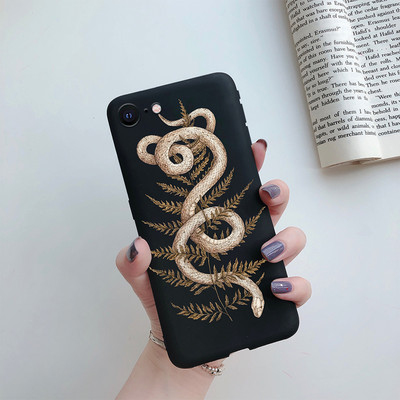 Για iPhone 7 8 SE 2020 Flower Cartoon Cute Case For iPhone7 8 Plus se 2020 2022 se2020 A1778 A1660 A1779 Silicon Matte TPU κάλυμμα