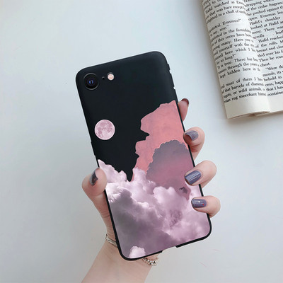 Για iPhone 7 8 SE 2020 Flower Cartoon Cute Case For iPhone7 8 Plus se 2020 2022 se2020 A1778 A1660 A1779 Silicon Matte TPU κάλυμμα