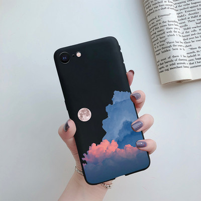 Για iPhone 7 8 SE 2020 Flower Cartoon Cute Case For iPhone7 8 Plus se 2020 2022 se2020 A1778 A1660 A1779 Silicon Matte TPU κάλυμμα