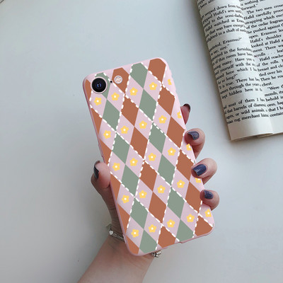 Για iPhone 7 8 SE 2020 Flower Cartoon Cute Case For iPhone7 8 Plus se 2020 2022 se2020 A1778 A1660 A1779 Silicon Matte TPU κάλυμμα