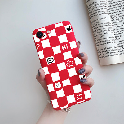 Για iPhone 7 8 SE 2020 Flower Cartoon Cute Case For iPhone7 8 Plus se 2020 2022 se2020 A1778 A1660 A1779 Silicon Matte TPU κάλυμμα