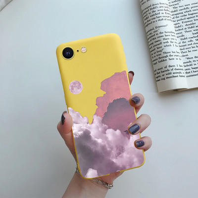 Για iPhone 7 8 SE 2020 Flower Cartoon Cute Case For iPhone7 8 Plus se 2020 2022 se2020 A1778 A1660 A1779 Silicon Matte TPU κάλυμμα