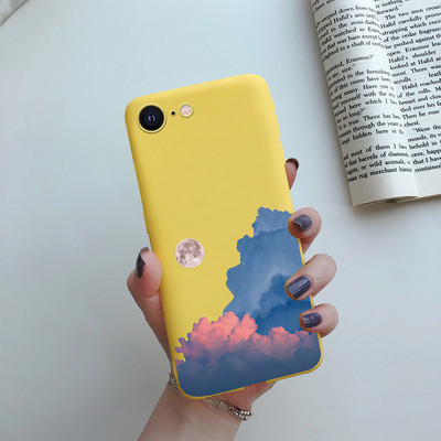 Για iPhone 7 8 SE 2020 Flower Cartoon Cute Case For iPhone7 8 Plus se 2020 2022 se2020 A1778 A1660 A1779 Silicon Matte TPU κάλυμμα