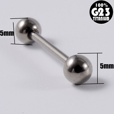 1 buc G23 titan solid sau oțel mreană opal inele pentru limba bară de piercing pentru limbă ureche tragus mamelon inel cu mreană piercing Mamilo