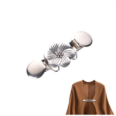 Agrafe de rață Pulover Cardigan Clip Pin Broșă Flexibil Femei Şal Cămașă Cardigan Guler Catarame pentru eșarfă Închizătoare Îmbrăcăminte Decor