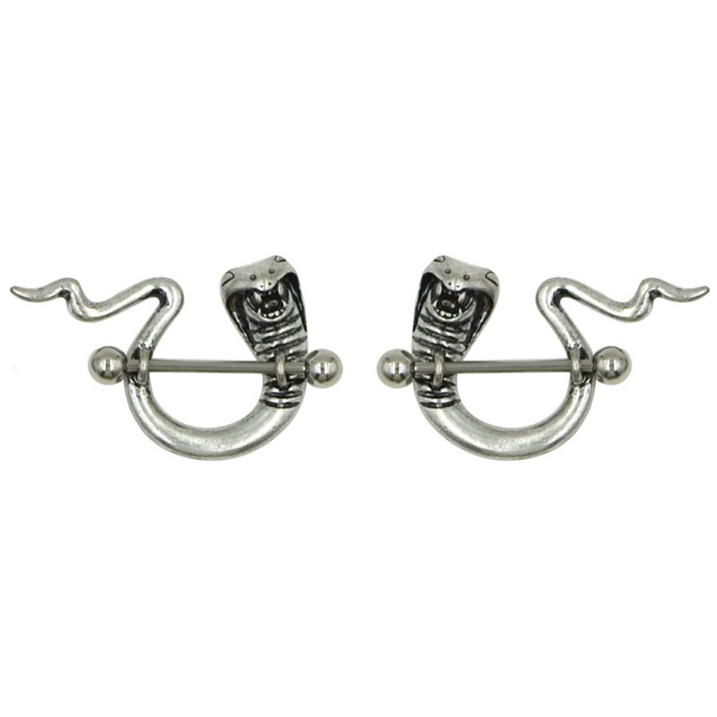 Bijuterii piercing inel pentru mamelon din oțel inoxidabil 14g