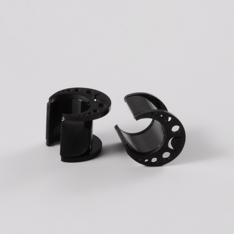 1 buc din oțel inoxidabil Hollow Moon șa rotundă tunel pentru urechi dopuri expansoare pentru targă instrumente pentru cercei piercing bijuterii pentru corp