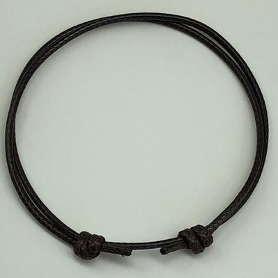 HTZZY Noi glezne simple lucrate manual, frânghie reglabilă, brățară de gleznă norocoasă, accesorii pentru picioare pentru fete, femei, bijuterii de modă