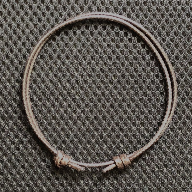 HTZZY Noi glezne simple lucrate manual, frânghie reglabilă, brățară de gleznă norocoasă, accesorii pentru picioare pentru fete, femei, bijuterii de modă