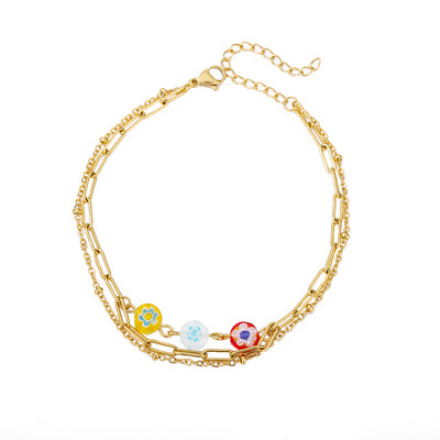 Evil Eye bokaláncok női rozsdamentes acél Hamsa kézi bokalánc láb karkötő Boho ékszerek nyári strand kiegészítők ajándék 2022