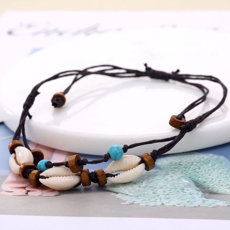 KINFOLK Boemske narukvice za gležanj za žene Boemski remen za gležanj Nakit za plažu Ljetna plaža Narukvica za bosu nogu Gležanj na nozi 2023.