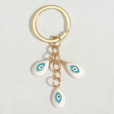 Punková smaltovaná kľúčenka s okom a mihalnicami, okrúhle kľúčenky, suvenírové darčeky pre ženy, mužov, kabelky, doplnky, DIY, jednoduché šperky