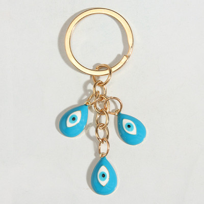 Punková smaltovaná kľúčenka s okom a mihalnicami, okrúhle kľúčenky, suvenírové darčeky pre ženy, mužov, kabelky, doplnky, DIY, jednoduché šperky