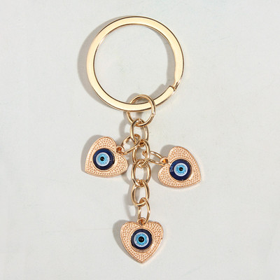 Punková smaltovaná kľúčenka s okom a mihalnicami, okrúhle kľúčenky, suvenírové darčeky pre ženy, mužov, kabelky, doplnky, DIY, jednoduché šperky
