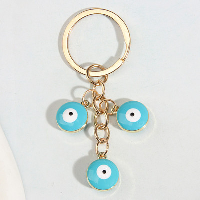 Punková smaltovaná kľúčenka s okom a mihalnicami, okrúhle kľúčenky, suvenírové darčeky pre ženy, mužov, kabelky, doplnky, DIY, jednoduché šperky