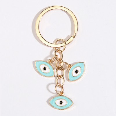 Punková smaltovaná kľúčenka s okom a mihalnicami, okrúhle kľúčenky, suvenírové darčeky pre ženy, mužov, kabelky, doplnky, DIY, jednoduché šperky