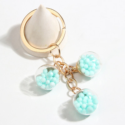 Nový dizajn šperkov, kľúčenka s farebným pentagramom, sklenenými korálkami, kľúčenka s hviezdou pre ženy a mužov, ručne vyrobené šperky.