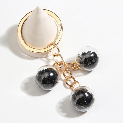 Nový dizajn šperkov, kľúčenka s farebným pentagramom, sklenenými korálkami, kľúčenka s hviezdou pre ženy a mužov, ručne vyrobené šperky.