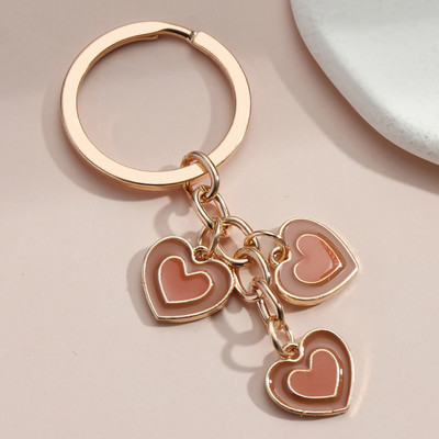 Încântător, colorat, breloc cu inimă, breloc de dragoste, cadou de Ziua Îndrăgostiților, breloc pentru femei, fete, accesoriu pentru geantă, chei de mașină, bijuterii