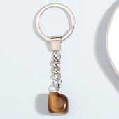 Design nou de bijuterii Breloc Neregularitate Pietra Breloc Cadouri de suvenir pentru femei Bărbați Accesoriu geantă Chei de mașină Bijuterii DIY