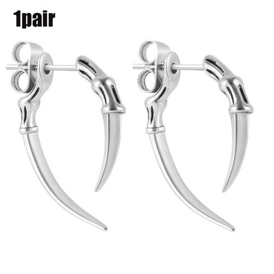 1/2 ks visiace náušnice s lebkou 20g punkový lalok piercing do ucha tragus helix chrupavkový prsteň pre ženy mužov meradlo telové šperky