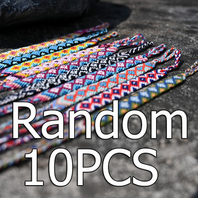 10 τμχ/Παρτίδα Χειροποίητο γυναικείο βραχιόλι αστραγάλου για πόδι με πλέξη με νήμα και λουράκι ποδιών Friendship Beach BarefootJewelry Accessories