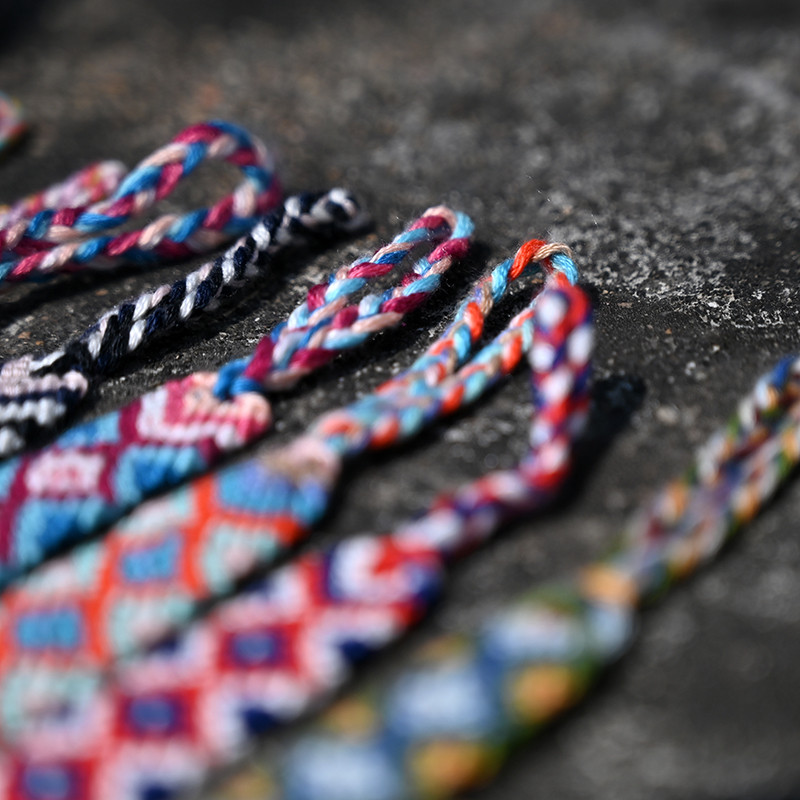 10 τμχ/Παρτίδα Χειροποίητο γυναικείο βραχιόλι αστραγάλου για πόδι με πλέξη με νήμα και λουράκι ποδιών Friendship Beach BarefootJewelry Accessories