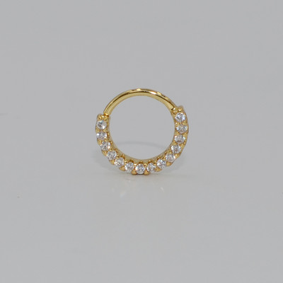 1 τεμάχιο 6-8mm Cz κρίκος μύτης ρουθούνι δαχτυλίδι Flower Helix Cartilage Tragus Earring 20gx8mm Cz Cartilage Σκουλαρίκι Huggie Hoop