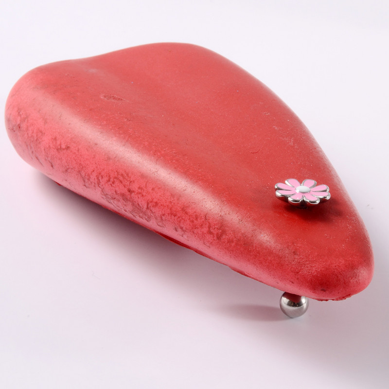 1 buc. Oțel chirurgical 316l Margaretă Limbă Barbell Piercing Inel Punk Limbă Mamelon Buric Inele Piercing Buric Cercei