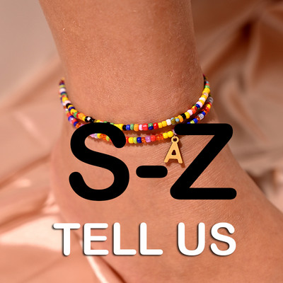 Bohemian Initial Anklet για Γυναικείες Καλοκαιρινές σπόροι από ανοξείδωτο ατσάλι Γράμμα ποδιών Αλυσίδα ποδιών Fashion Beach Jewelry MOON GIRL Design