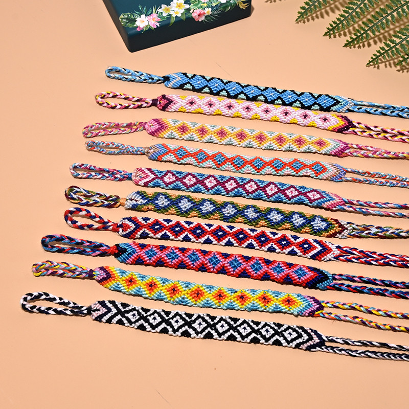 gleznă boemă lucrată manual pentru femei, colorată, modă de vară, lanț pentru picioare, stivuibil, împletit, bijuterii din macrame, design MOON GIRL