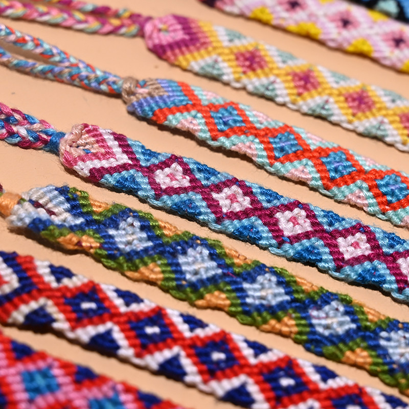 gleznă boemă lucrată manual pentru femei, colorată, modă de vară, lanț pentru picioare, stivuibil, împletit, bijuterii din macrame, design MOON GIRL