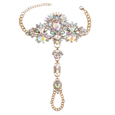 Miwens Moda fierbinte 2019 Moda glezne și brățări Sandale desculțe Bijuterii pentru picioare de plajă Placintă sexy de vară gleznă Boho de cristal