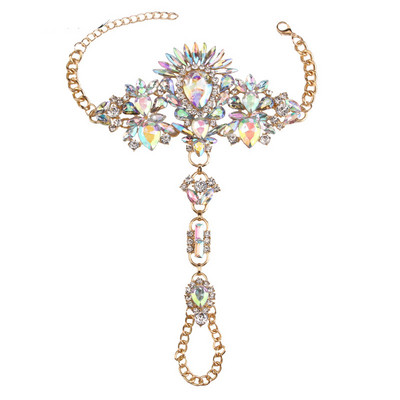 Dvacaman Hot New Trendi Boka karkötő Esküvői mezítlábas szandál Strand láb ékszer Szexi pite láblánc Női Boho Crystal Boho