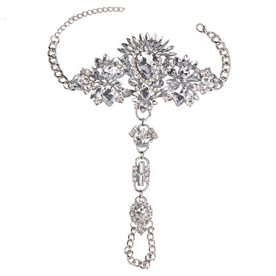 Dvacaman Hot New Trendi Boka karkötő Esküvői mezítlábas szandál Strand láb ékszer Szexi pite láblánc Női Boho Crystal Boho