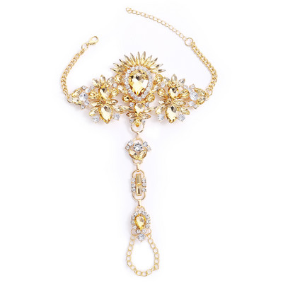 Dvacaman Hot New Trendi Boka karkötő Esküvői mezítlábas szandál Strand láb ékszer Szexi pite láblánc Női Boho Crystal Boho