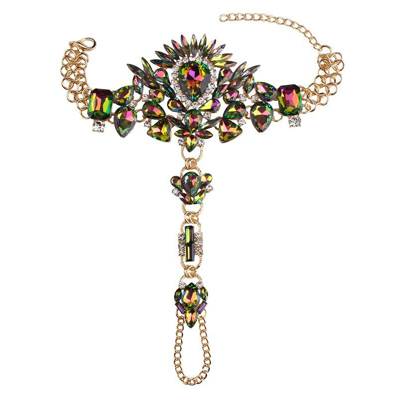 Dvacaman Hot New Trendi Boka karkötő Esküvői mezítlábas szandál Strand láb ékszer Szexi pite láblánc Női Boho Crystal Boho