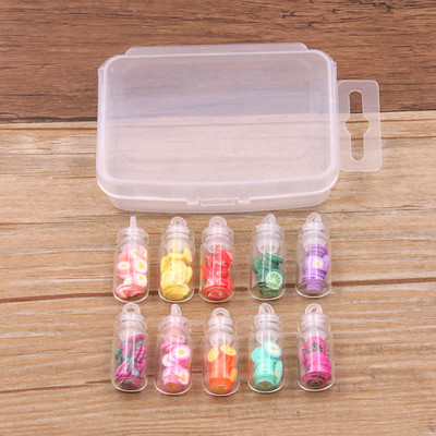 10 τμχ 8-30 στυλ Mix Glass Bottles Milk Tea Cup Ball Earring Charms Diy Findings Βραχιόλια με μπρελόκ Κρεμαστό για κατασκευή κοσμημάτων