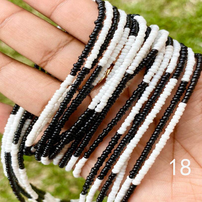 Lanț pentru burtă de plajă cu două șuvițe Boemia pentru femei, lanț elastic pentru corp, bijuterii, margele africane pentru talie, lanț pentru talie