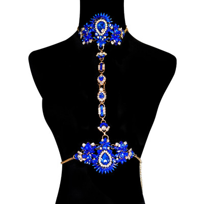 Miwens One Piece hosszú nyári vakáció bokalánc karkötő szandál szexi láblánc női Boho kristály bokalánc Statement ékszer A548