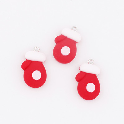 10 τμχ Χριστουγεννιάτικα μελόψωμο Άντρας Γούρια Kawaii Ρητίνη Κρεμαστό Γούρια για Σκουλαρίκια Μπρελόκ Diy παιδικά κοσμήματα προμήθειες κατασκευής