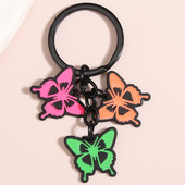 Breloc drăguț emailat, breloc fluture, animale zburătoare, breloc pentru femei, bărbați, accesoriu pentru geantă, bijuterii lucrate manual, cadouri