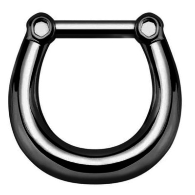 1/2PCS Piercing Septum Opal Clicker 16G Cristal Septum Piercing Inel Tragus Piercing Cercel Daith Helix Bijuterii